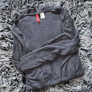 Divided Dark Gray Cardigan
